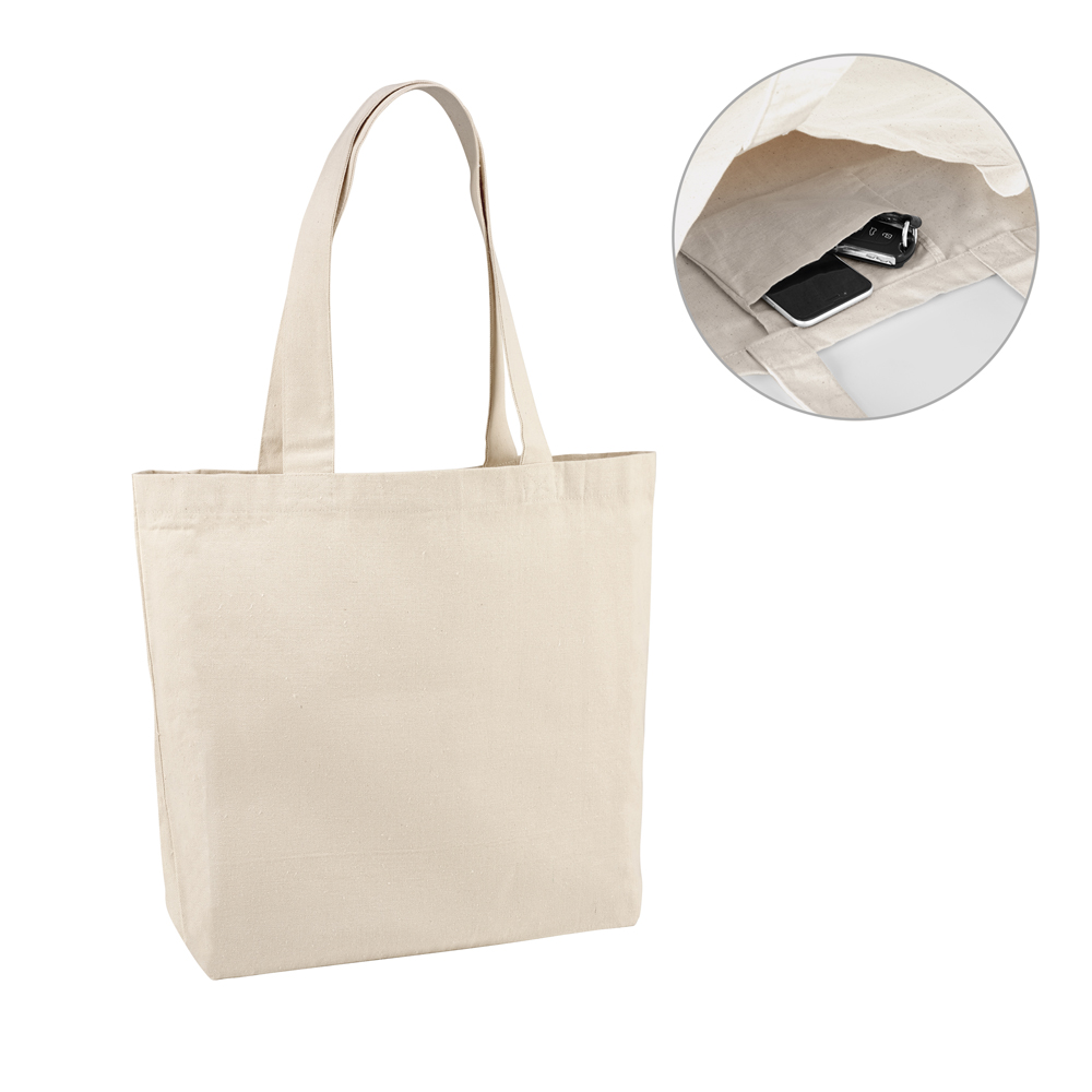 BAG WITH COTTON HANDLE